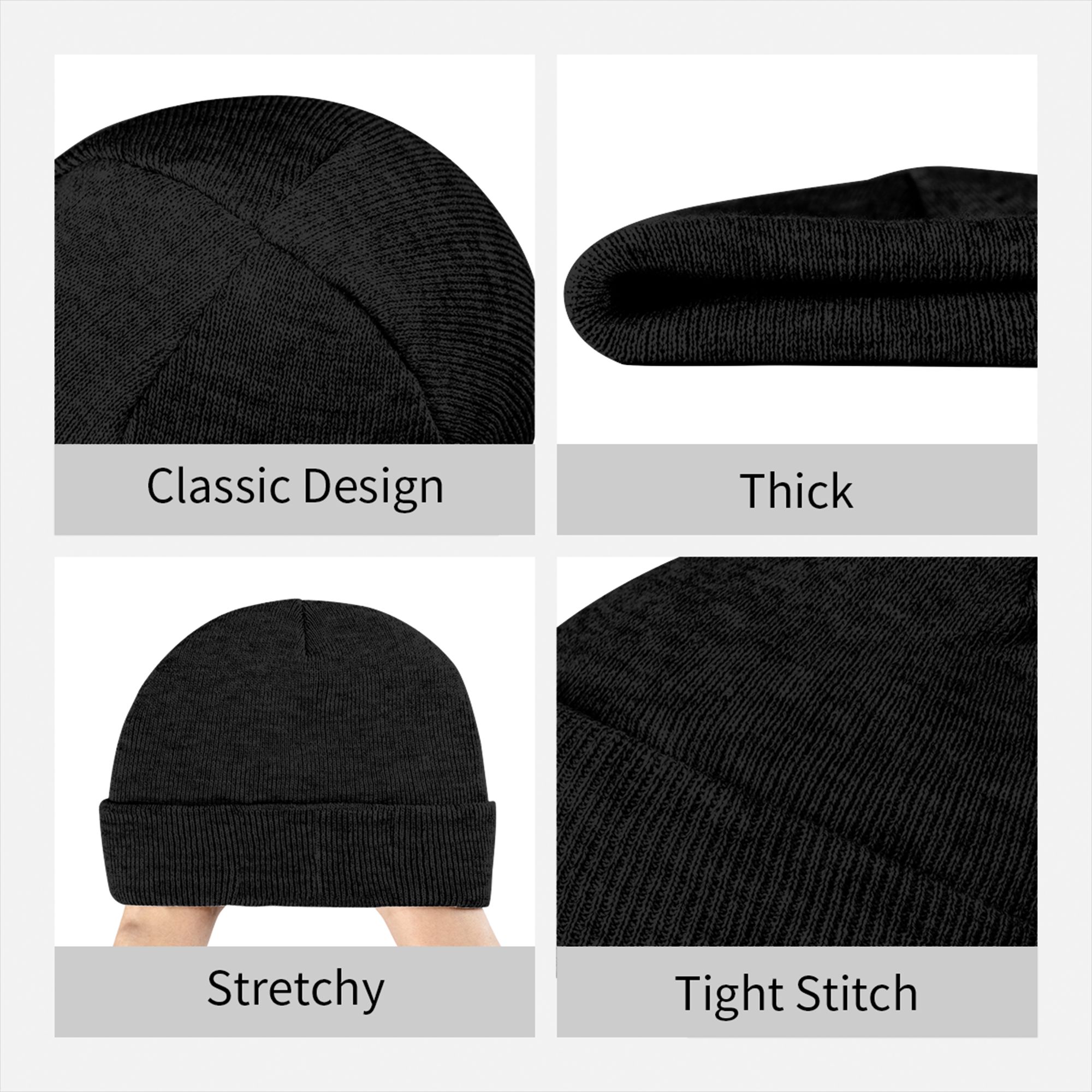 Hatsune Miku  Rib Knit Cuffed  - Beanie Cuffed Knit 评论和价格