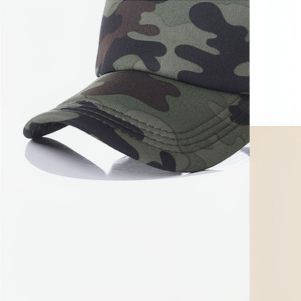 Fashion Camo Mesh Baseball Cap - Trucker Cap Mesh 评论和价格