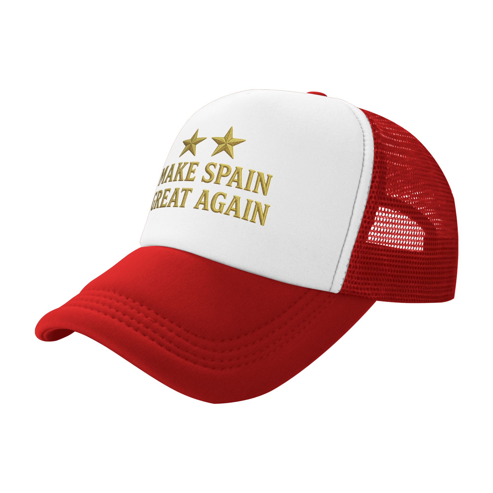 Golden 2 Stars MAKE SPAIN GREA - Trucker Cap Mesh 评论和价格